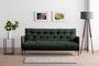 Atelier Del Sofa Renge Sofá cama de 3 plazas Verde